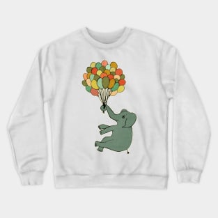 When Elephants Fly Crewneck Sweatshirt